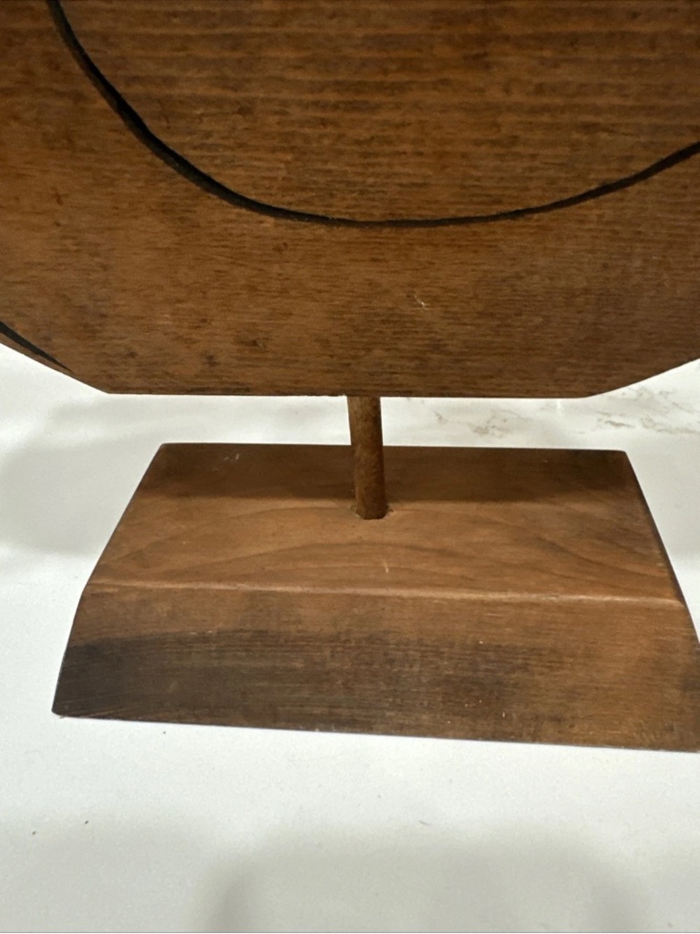 Vintage Wood Duck/Goose On Stand From The 80’s - Picture 4 of 12